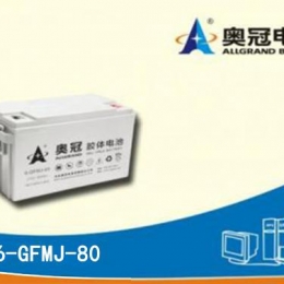 奥冠电池6-GFMJ-80